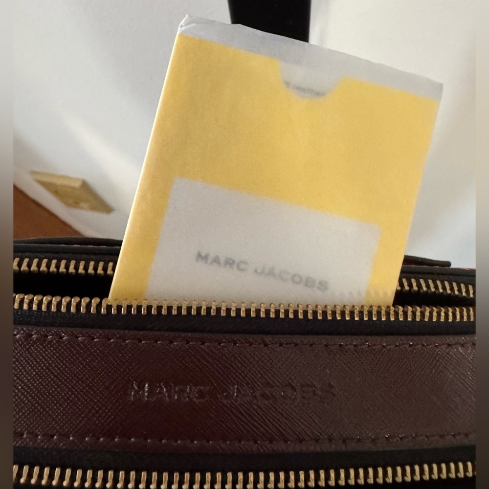 NWT Marc Jacobs The Snapshot Americana True Red Multi Leather Camera Bag - Picture 12 of 13